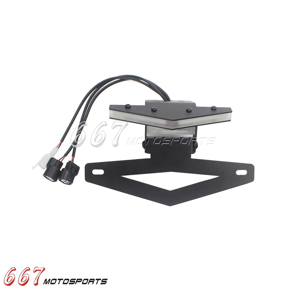 Eliminador de guardabarros con intermitente LED para Kawasaki Ninja ZX10R 08-10 ZX6R 09-2018 Foto 3 de 4