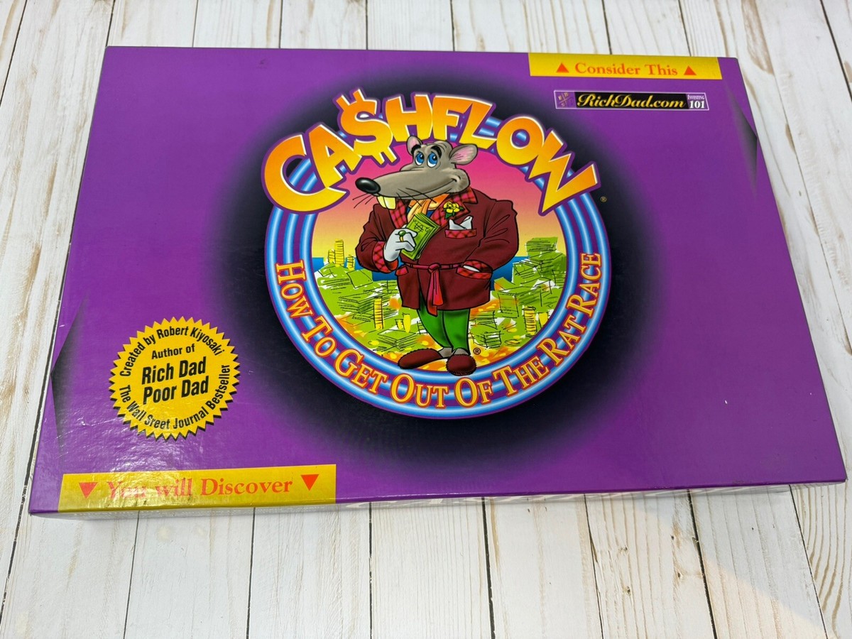 Complete Cash flow Board Game Wealth Finance Robert Kiyosaki