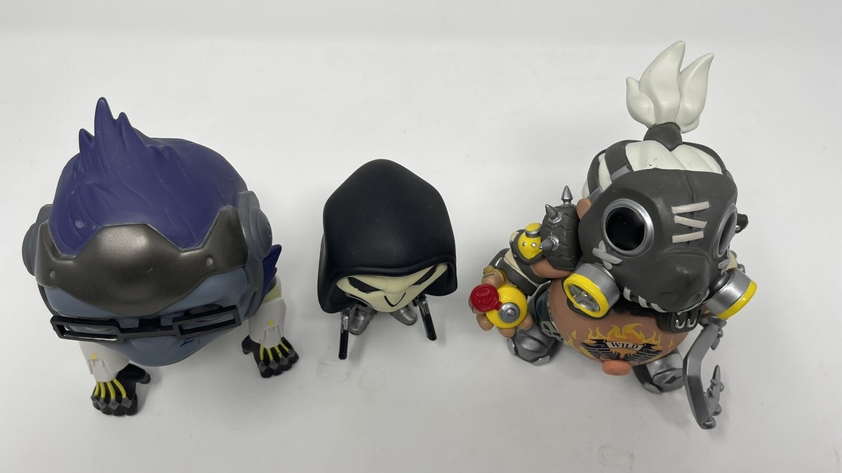 リボコングッズ Overwatch Funko Pop Figures Winston, Reaper And RoadHog - Loose