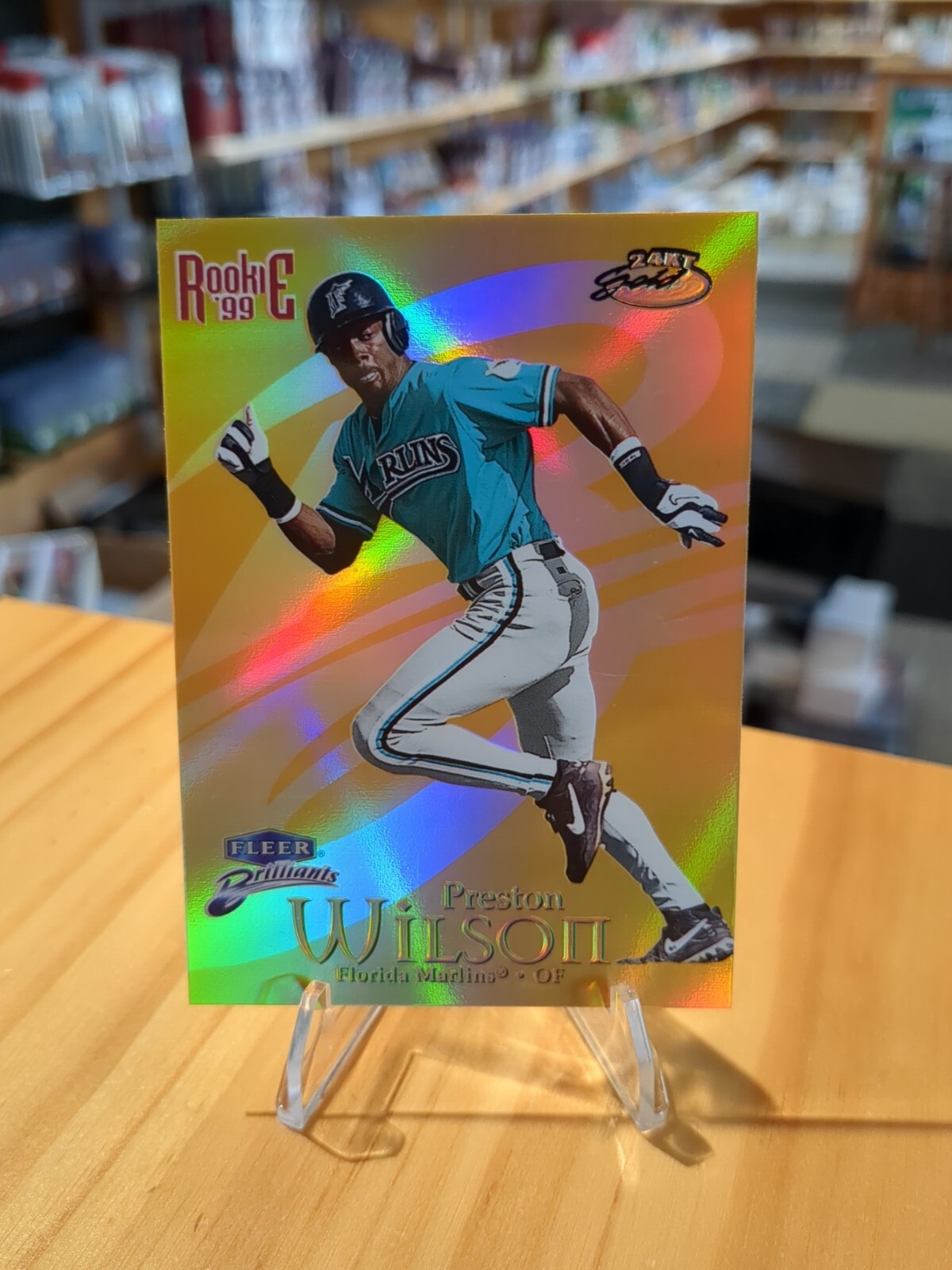 FLEER BRILLIANTS 24KT GOLD