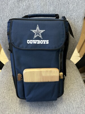 NWT / Picnic Time NFL ''COWBOYS'' Duet Wine and Cheese Tote