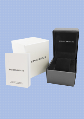 Emporio Armani AR5889 Sportivo 43 mm Black Stainless steel Case