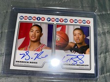 Direct Rookie Sign Derrick Rose Beasely 2008/09 TOPPS Photo Shoot NBA 🔥