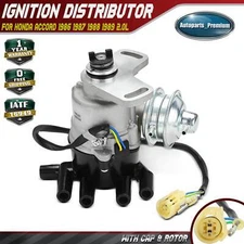 1x Ignition Distributor for Honda Accord 1986 1987 1988 1989 L4 2.0L 30100PH4663