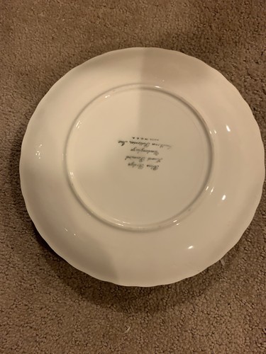 SET OF EIGHT BLUE RIDGE SOUTHERN POTTERIES SALAD PLATES COUNTY FAIR GREEN 8.5" - Picture 17 of 19