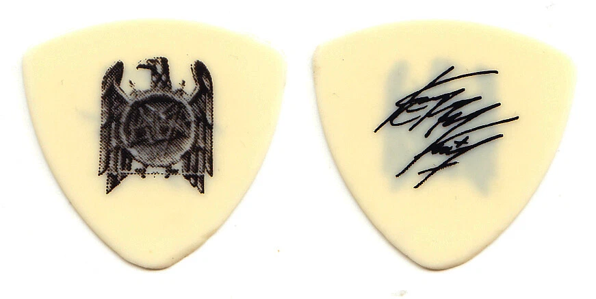 Slayer Kerry King Concert Used White Guitar Pick 1994 Divine