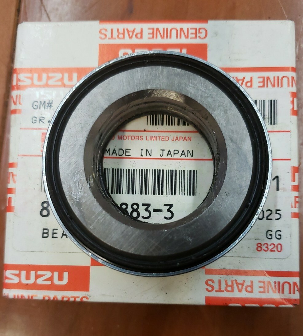 Genuine OEM Isuzu Thrust Bearing Kit 8-94248883-3 9424883 GM