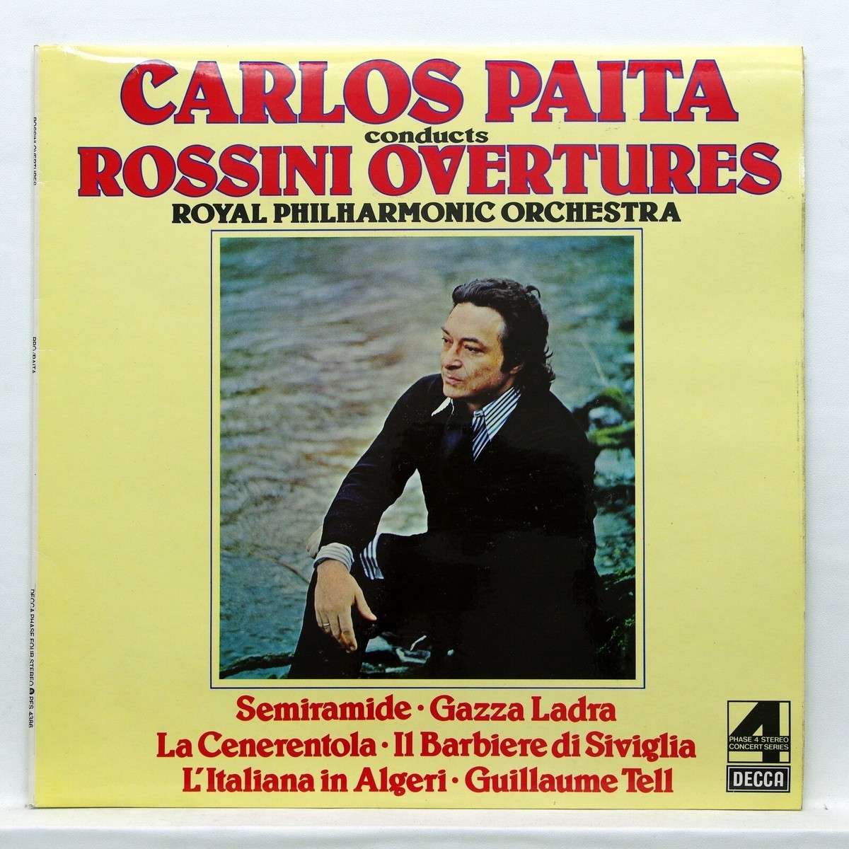 CARLOS PAITA - ROSSINI overtures DECCA PFS 4386 LP MINT ! | eBay