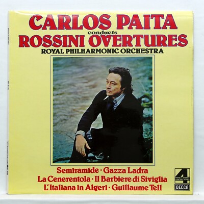 MAURO PELOSI CD IL SIGNORE 〜 紙ジャケット 新品 CARLOS PAITA - ROSSINI overtures DECCA PFS 4386 LP MINT ! | eBay