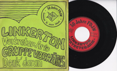 Linkerton, Gruppe Vorwärts -30 Jahre FDJW- Split 7'' 45