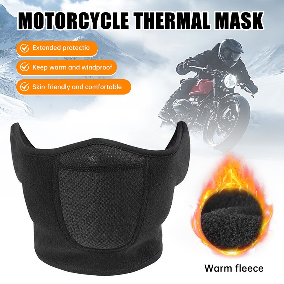 Winter Windproof Half Face Mask Ear Warmer Cold Weather Ski Motorcycle