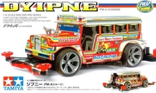 Tamiya 18717 1/32 Mini 4WD Car Kit FM-A Chassis Jr Philippines Dyipne Jeepney