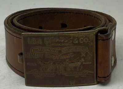 Levi &co Herren brauner gürtel old timer