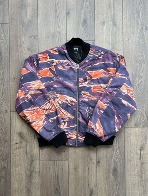 Stussy x Lucien Smith Tigris Bomber Jacket Large