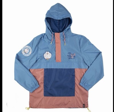 Doraemon Anorak Jacket- Crunchyroll-Size Medium -New With Tags