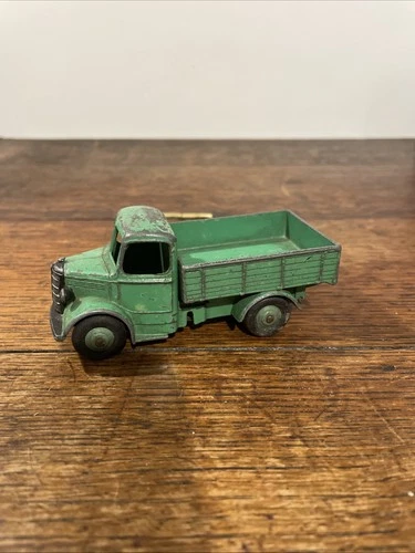 Vintage Dinky Toys Bedford Tipper Truck Green Model