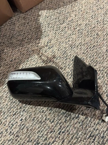 Tested 2010-2013 Acura MDX Passenger RH OEM Side View Mirror TURN SIGNAL Black