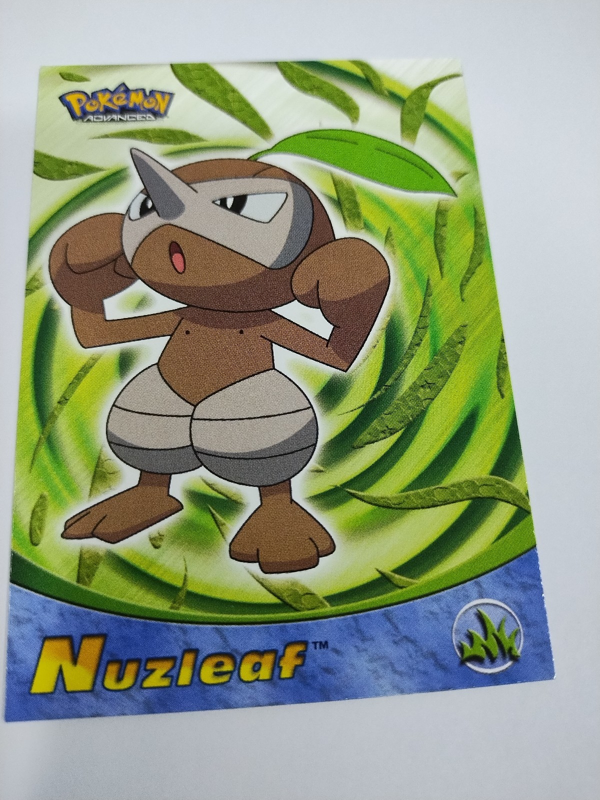 MINT GLOSSY Nuzleaf #61 Topps Advanced Challenge 2003 - Pokémon TCG