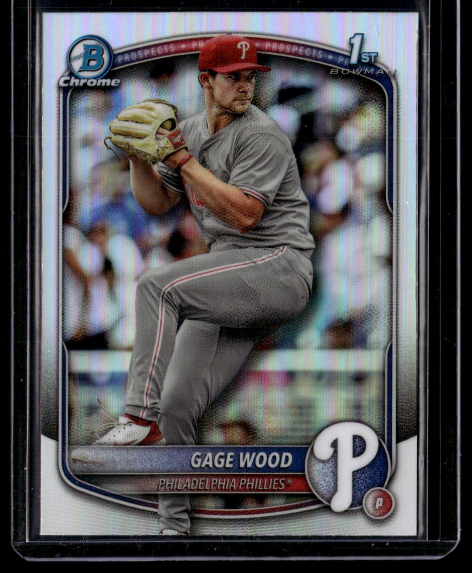 2025 Bowman Draft #BDC-4 Gage Wood Chrome Refractor