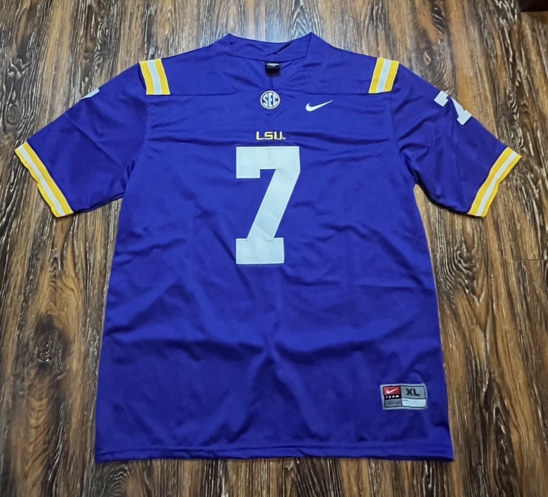 Leonard Fournette LSU Tigers Men’s Adult XL NCAA Jersey Brand New