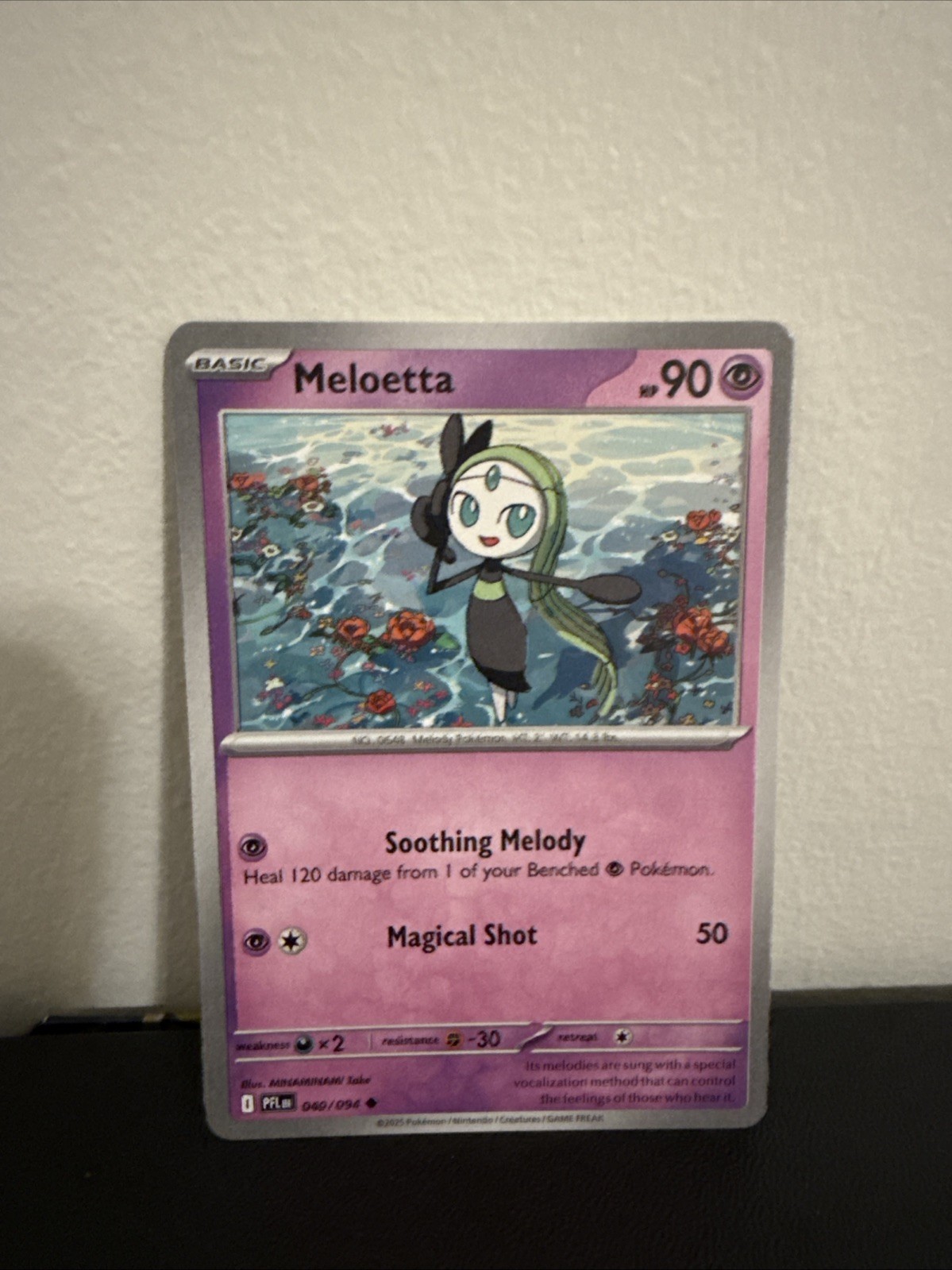 Meloetta 040/094 Me02: Phantasmal Flames Regular
