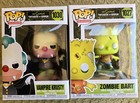Funko Pop!The Simpsons 1027 Zombie Bart &1030 Vampire Krusty Treehouse Of Horror — photo 1