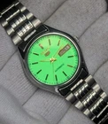 Vintage Seiko 5 automatic Watch  Lumenus dial 6309 Day Date Japan