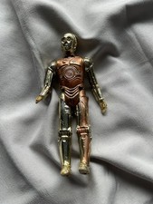 Vintage Star Wars C-3PO Action Figure Kenner 1977 Original Chrome Loose