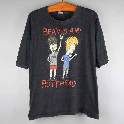 Vintage 1990s Beavis And ButtHead t-shirt boxy fit Large | eBay
