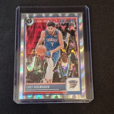 Panini NBA Hoops Premium Stock 2023-24 Chet Holmgren Thunder Prizm #38