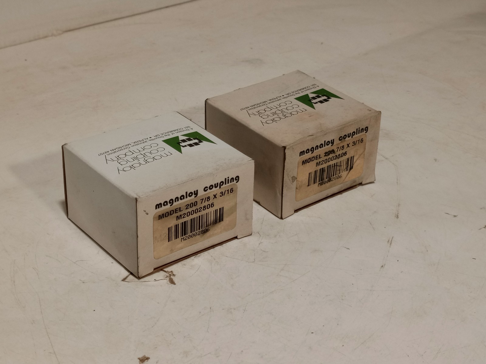 Magnaloy M20002806 Model 200 coupling hub 7/8 x 3/16 in box as shown