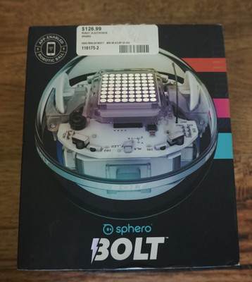 Sphero BOLT App Enabled Robot Ball LED Programmable STEM Toy