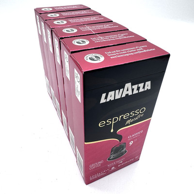Lavazza Espresso Maestro Classico 100% Arabica Box 6x10 Capsules Exp 2/25/26
