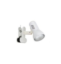 FARETTO 1X60W E27 CON PINZA METALLO PER INTERNO CARRERA