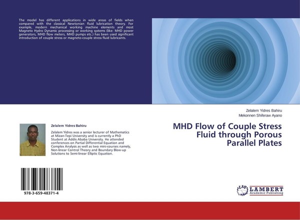 MHD Flow Of Couple Stress Fluid Through Porous Parallel Plates Mekonnen Shiferaw-image