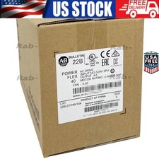 New Sealed Allen-Bradley PowerFlex 525 0.4kW 0.5Hp 22B-D1P4N104 AC Drive