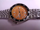 Seiko Diver Mens Watch Day/Date SKX011 Orange Dial 7S26-0020 Sn. 767320
