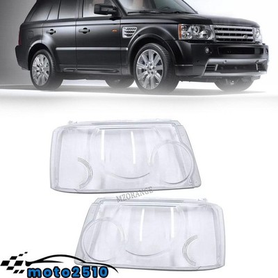 1 Paar Für Range Rover Sport MK1 L320 2005-2009 Scheinwerferglas Lampe Abdeckung
