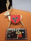 Vintage Wooden Reindeer Christmas Card Holder, with Original Box — photo 2