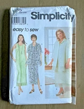 Simplicity 9135 Misses A-line Dress & Jacket Pattern Size 18W-24W FF Uncut