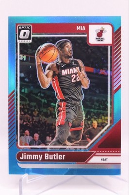 2024-25 Panini Donruss Optic Jimmy Butler #142 Light Blue Prizm /225 Heat