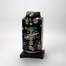 陶瓷黑色1900-1940 中国古董花瓶| eBay