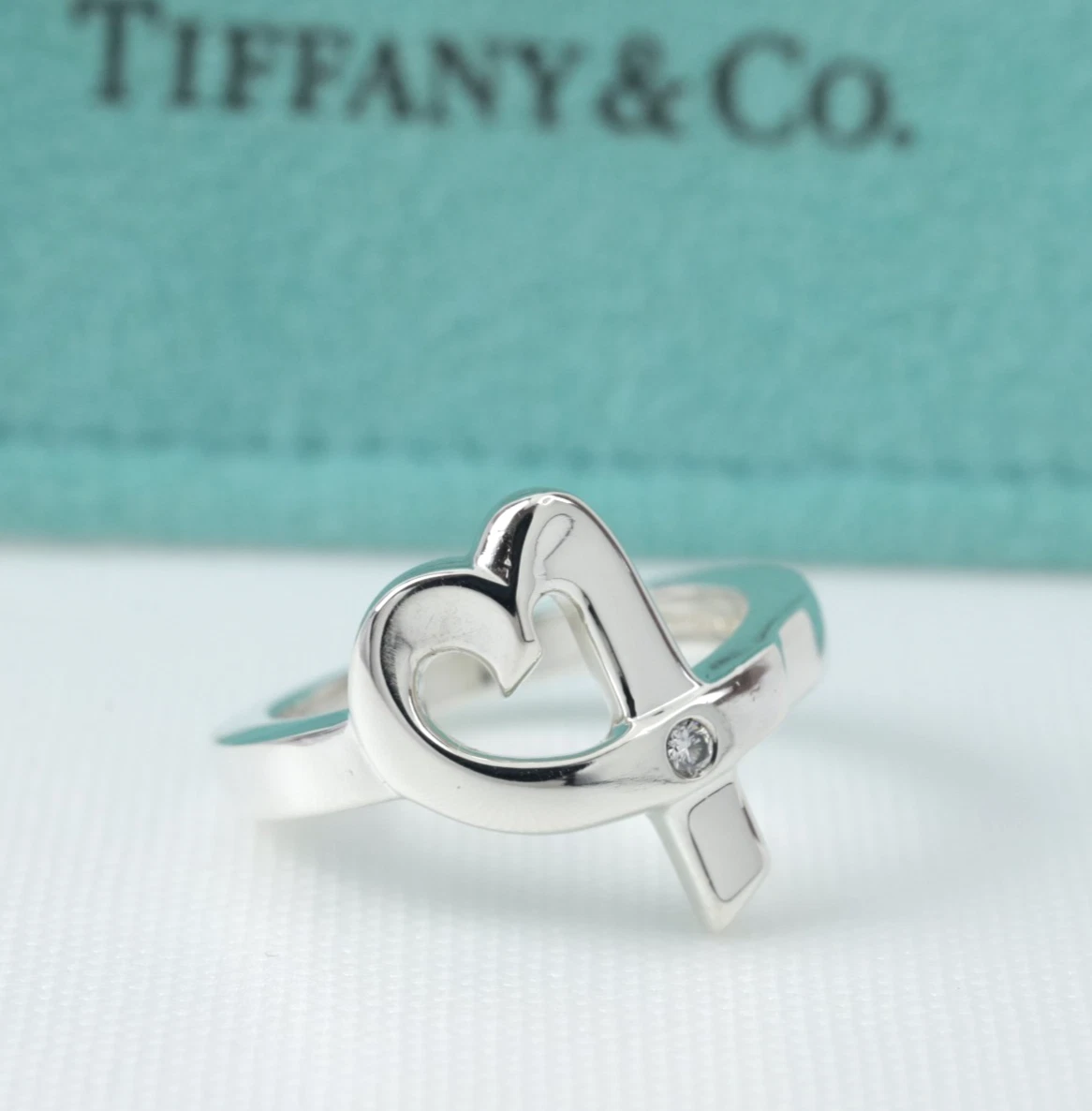 Tiffany & Co. Sterling Silver 5 Ring Rings without Stone Fine