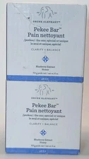 X2 Drunk Elephant Pekee Multi-Tasking Facial Cleansing Bar Soap Moisturizing
