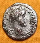 Ancient Roman Antonius Pius Fouree Denarius - Barbaric Imitation - COS IIII