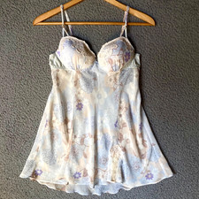 Intimo Donatella Fairycore Cami Babydoll Coquette Lingerie Slip Top Womens M