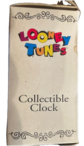 Vintage 1996 Westclox Looney Tunes Sylvestor & Tweety Mini Brass Alarm Clock* 2" - Picture 2 of 8