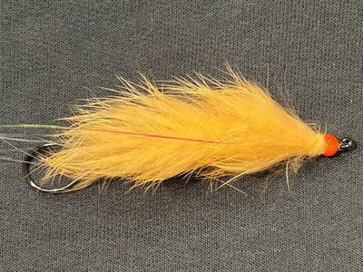 Hot Head Articulated MOAL Peach #2 Steelhead Salmon Fly Fishing Flies