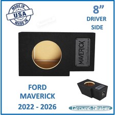 Ford Maverick 2022 - 2026 8" DRIVER side Sub Box Sealed Subwoofer Enclosure