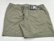 Gerry Men  s Pull-On Trail Shorts, Green, Size L